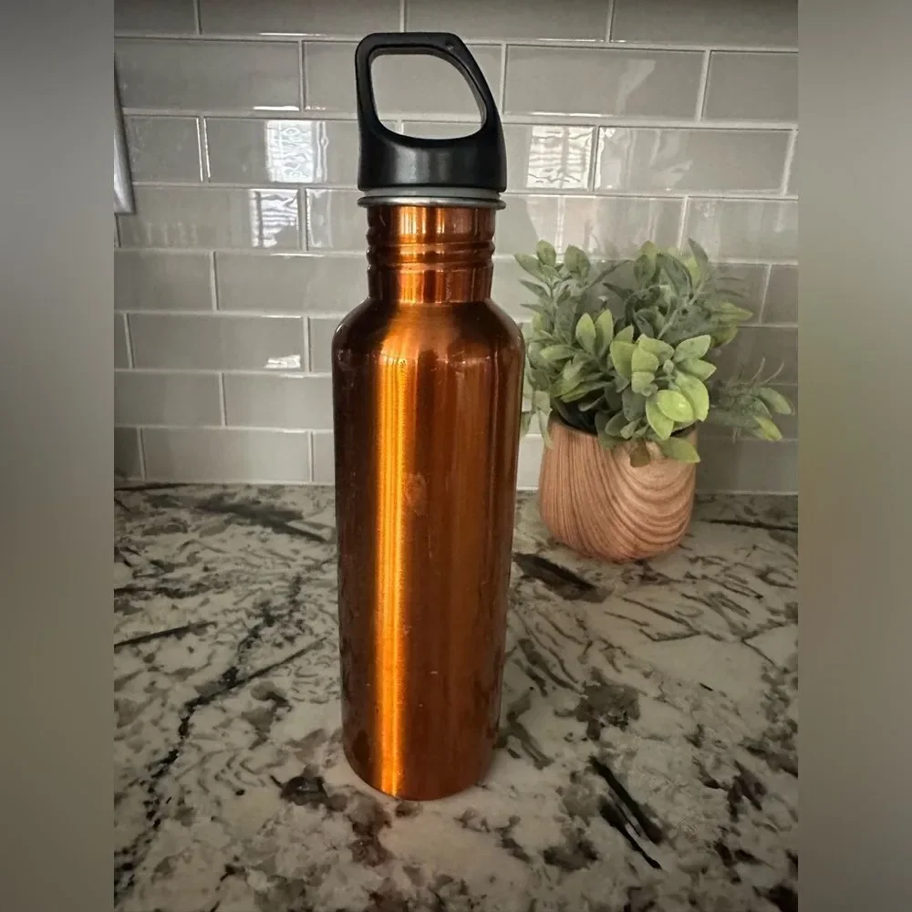 San Francisco Giants Orange & Black Stainless Water Bottle Canister